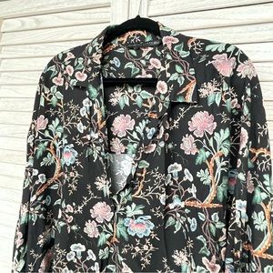 Zara Floral Printed Shirt